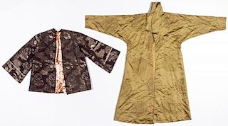 Asian Silk Robe and Jacket (2)