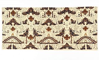 Batik Tulis Kain Panjang/Sarong Textile, Java, Indonesia