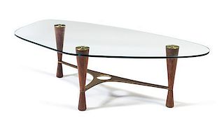 Edward Wormley (American, 1907-1995), DUNBAR, c.1953, coffee table, model no. 5309