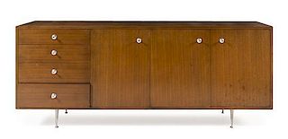 * George Nelson & Associates, HERMAN MILLER, 1950s, Thin Edge sideboard