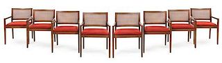 Bernhardt Design, USA, 2006, a group of 8 Clark chairs