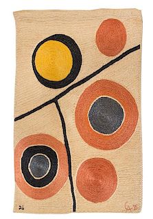 * Alexander Calder (American, 1898-1976), C.A.C. PUBLICATIONS, Floating Circles, 1975
