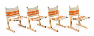 * Ditte & Adrian Heath, FRANCE & SON, 1960s, a set of 6 side chairs