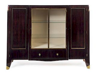Style of Jules Leleu, FRANCE, 1940's, display case