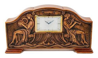 Bayard Clock Co., c.1930, mantel clock