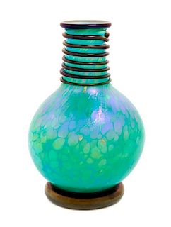 * Orient & Flume, CHICO, CA, a glass vase by Richard Braley