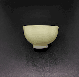 Chinese Jade Bowl, 6.2 cm x 3.5 cm high