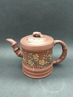 OLD Yixing Zisha Teapot, 14 cm x 9 cm H