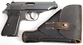 **Nazi Marked Walther PP Pistol w/ Holster