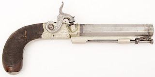 English Percussion Pistol by Robbins