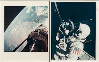 Taken by a Maurer 16mm Movie Camera Mounted to the Spacecraft; Buzz Aldrin (American, b. 1930)