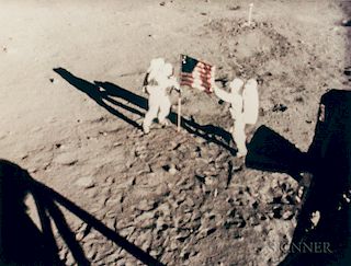 Taken by an Automatic 16mm Camera Mounted to the Lunar Module