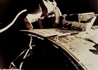 Taken by a 16mm Maurer Camera Mounted on the Hatch of the Command Module