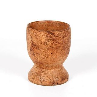 Burled Maple Wooden Mortar 