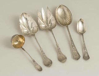 Assorted California Silver Serving Pieces