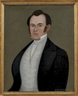 Prior Hamblin School, Mid-19th Century      Portrait of a Gentleman