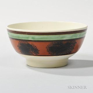 Small Mocha-decorated Bowl