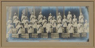 Large Format Photograph of a Fire Company