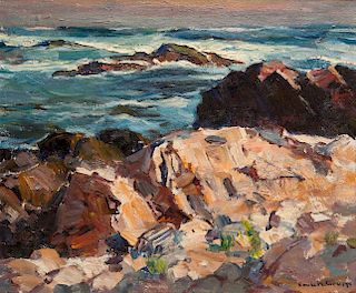 EMILE ALBERT GRUPPE, (American, 1896-1978), Bass Rocks