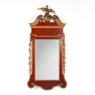 Friedman Brothers Georgian-Style Mirror with Eagle  