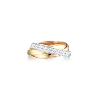 Cartier Trinity Diamond Ring, Small