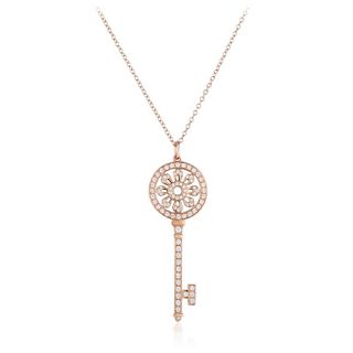 Tiffany & Co. Keys Petals Pendant Necklace