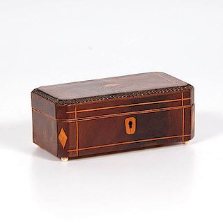 Mahogany Jewelry Box 