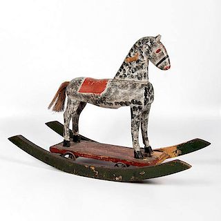 Pull Toy Rocking Horse 