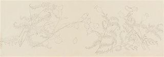 * Emile Galle, (French, 1846-1904), Study for Grasshopper