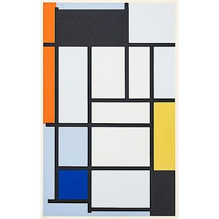 After Piet Mondrian (Dutch, 1872-1944)
