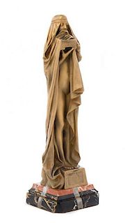 * A French Bronze Figure, Height overall 12 inches.