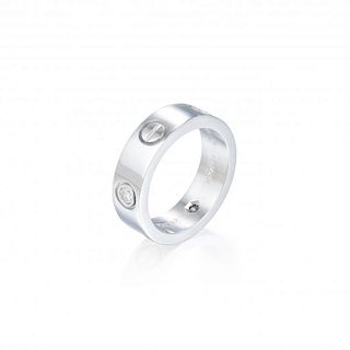 Cartier Three-Diamond Love Ring