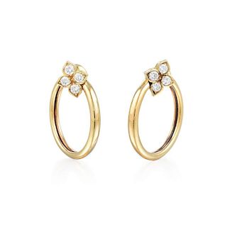 Cartier Hindu Diamond Earrings