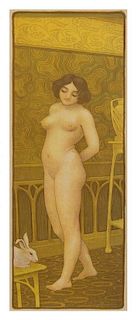 * Paul Berthon, (French, 1872, 1909), Six Petits Nus (a suite), 1899