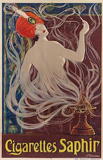 * Stephano, (19th/ early 20th century), Cigarettes Saphir, c. 1920