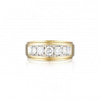 A Men's Diamond Ring