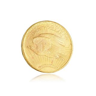 A 1924 Double Eagle Gold $20 Dollar Coin