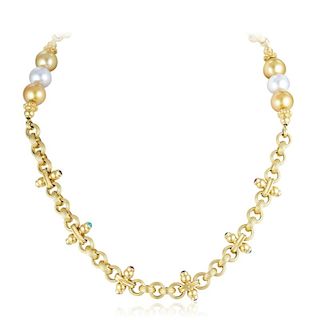 A South Sea Pearl Necklace