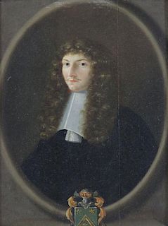 17th/18th Century Oil on Panel Portrait of a