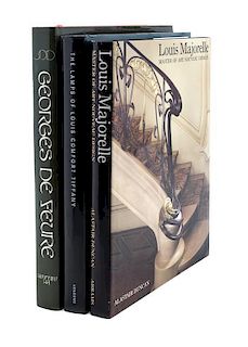 * A Collection of Seventeen Reference Books Pertaining To Art Nouveau,
