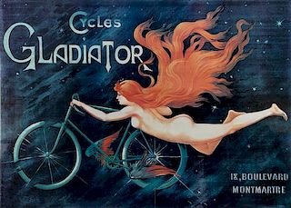 * Artist Unknown, (20th century), Cycles Gladiator
