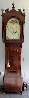 Antique English Tallcase Clock.