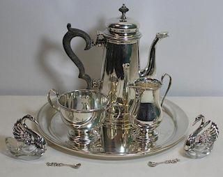 SILVER. Assorted Lot of Silver Items.