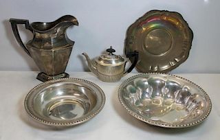 STERLING. Assorted Sterling Hollow Ware Grouping.