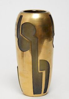 Jean Luce French Art Deco Glass Vase