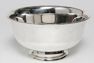 Antique Sterling Silver Presentation Bowl