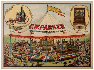 C.W. Parker. Leavenworth, Kansas. U.S.A.