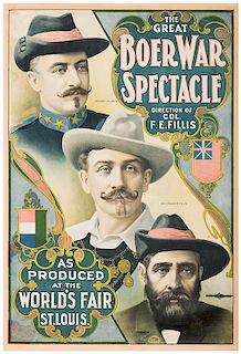 The Great Boer War Spectacle.