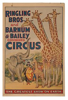 Ringling Brothers and Barnum & Bailey Circus. The Greatest Show on Earth.