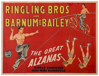 Ringling Bros. And Barnum & Bailey. The Great Alzanas.